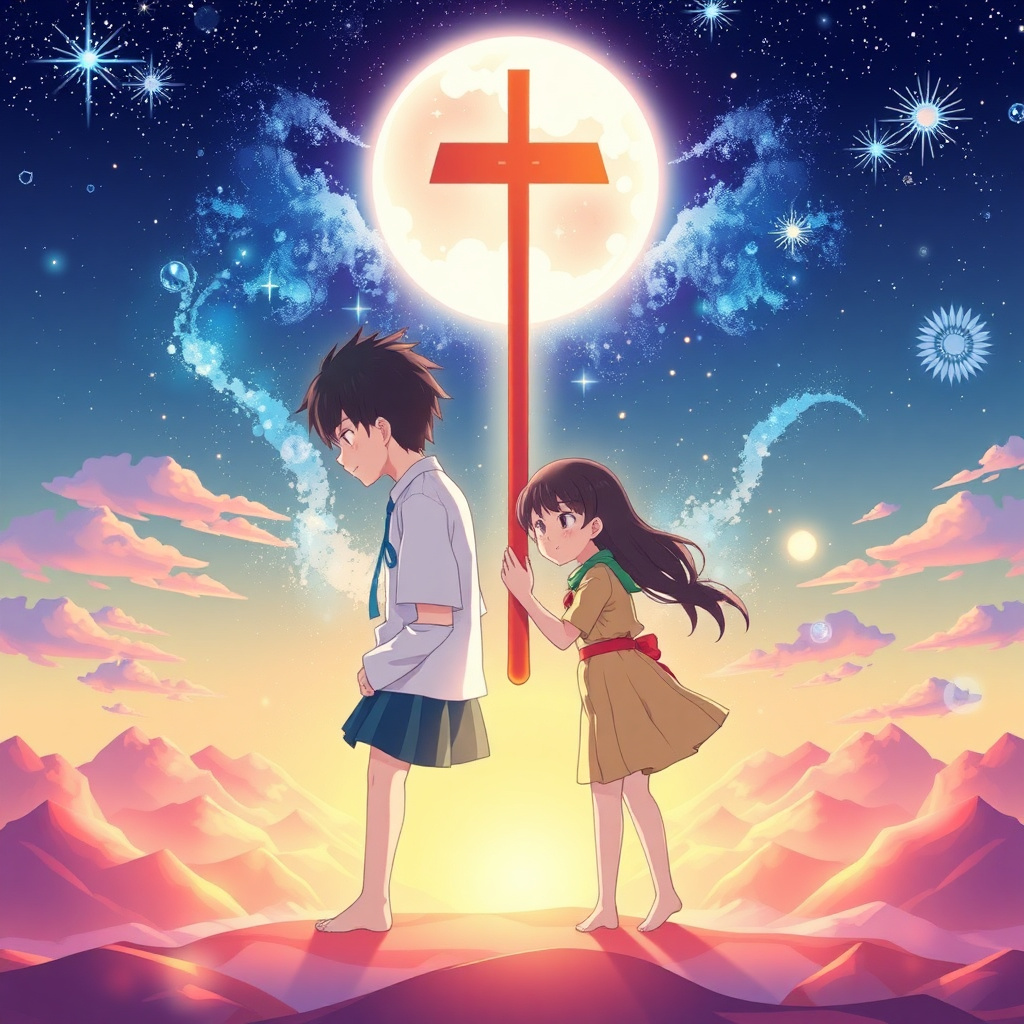 Healing and warm anime collection poster