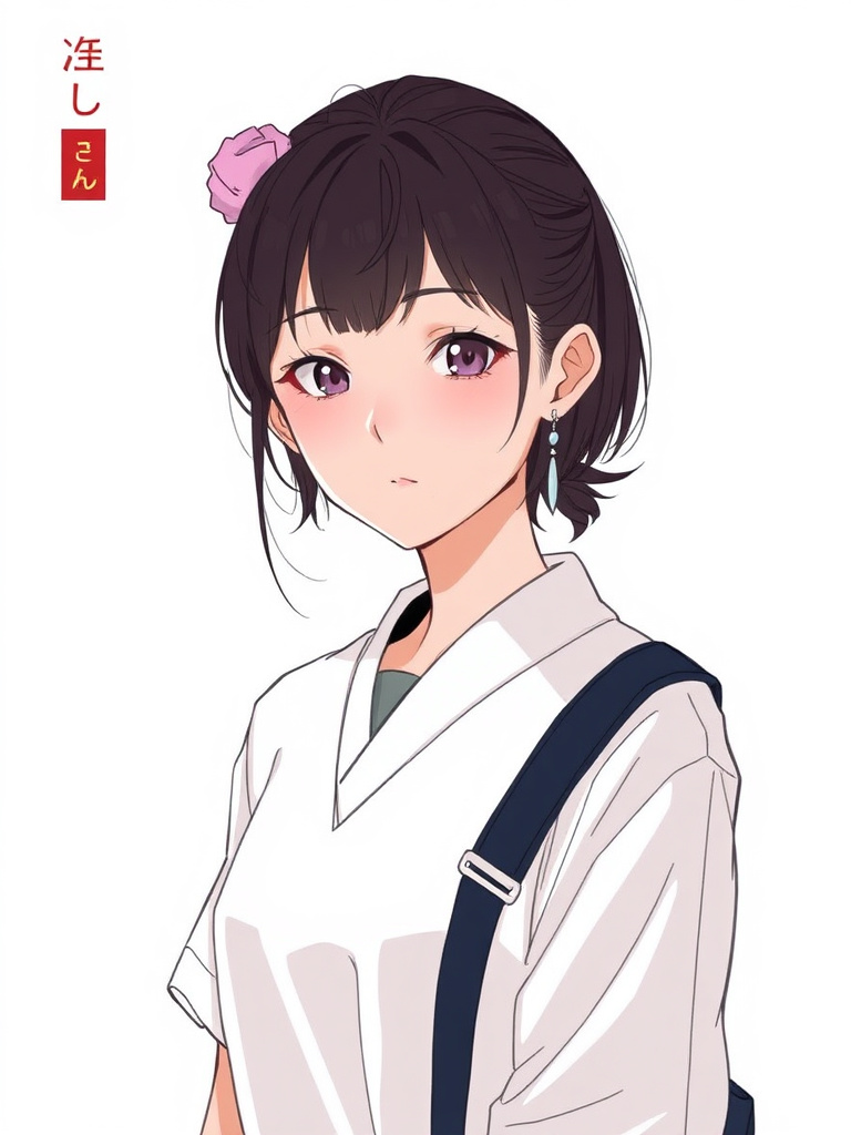 Portrait of illustrator Aoyama Yuzu
